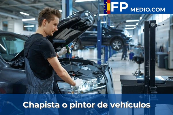 Chapista o pintor de vehículos