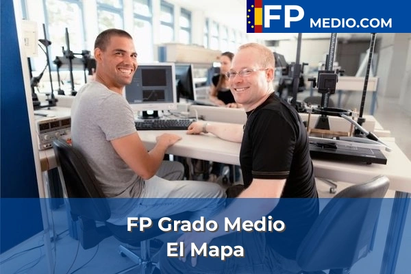 FP Grado Medio en El Mapa